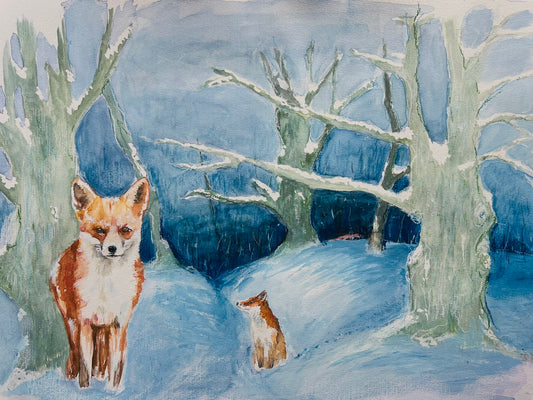 SOLD Foxes