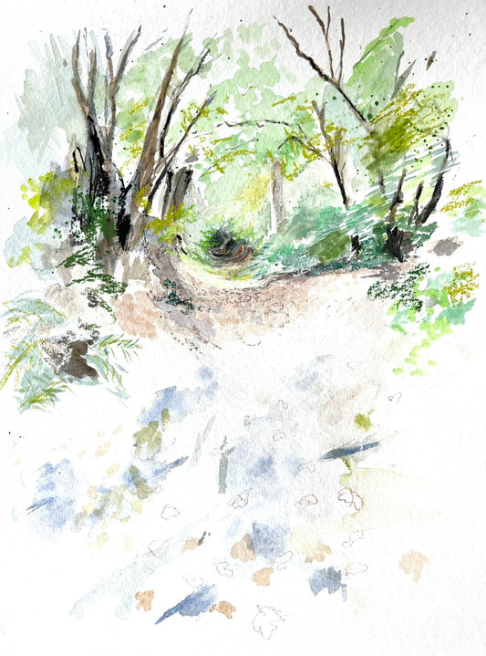 The old main road